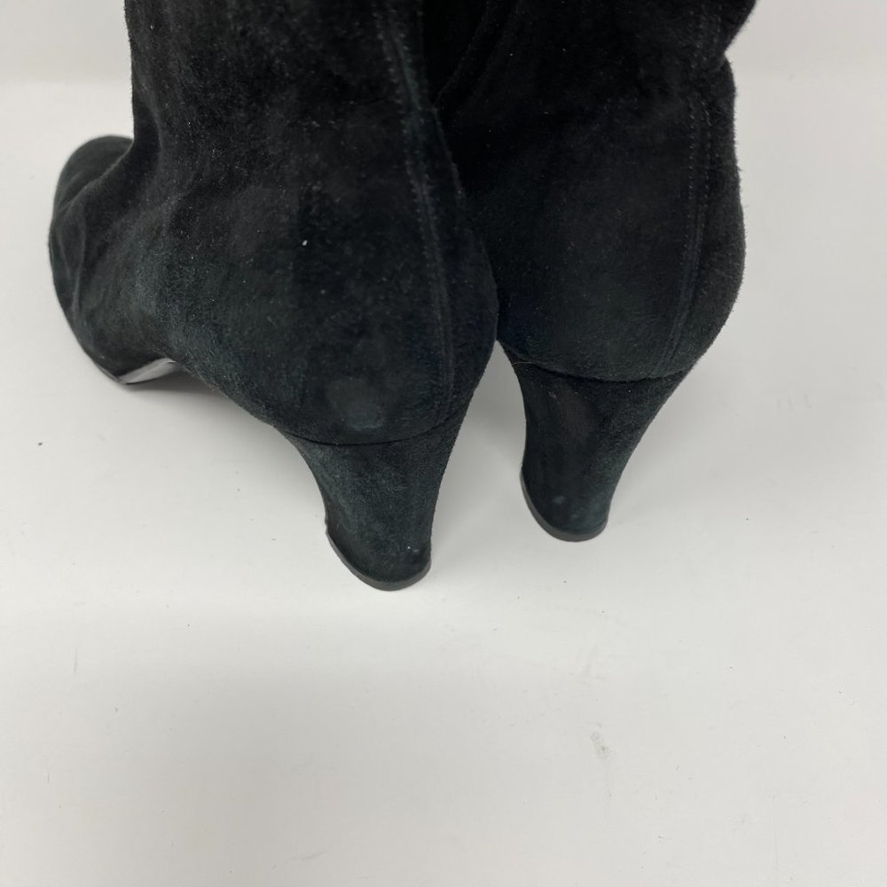 chanel suede knee high boots - Picture 6 of 10
